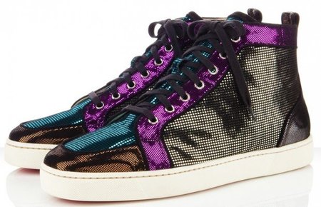 Estética disco para las nuevas zapatillas de Louboutin