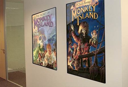 Pósters de juegos clásicos de LucasArts