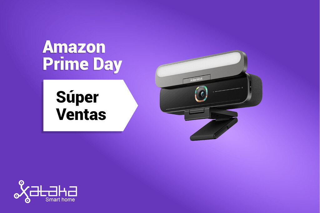 Esta webcam de Anker con resolución 2K para tus reuniones de trabajo a precio mínimo histórico en el Prime Day 2022