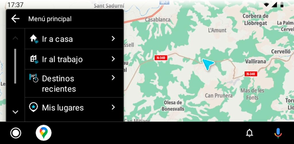 TomTom Go Navigation llega a Android Auto la app de navegación GPS ya