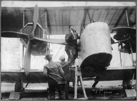Primer Vuelo Transatlantico Vickers Vimy 5
