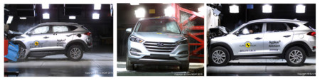 Los de EuroNCAP ya han estrellado unos cuantos Tucson y éste es el resultado