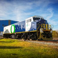 Una nueva bestia ferroviaria acaba de empezar a moverse en Australia: así es la locomotora a baterías más grande del mundo 