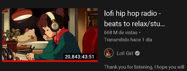 LoFi Girl's YouTube stream is terminated by mistake and has resulted in perhaps the longest video on the platform: 20,843 hours 