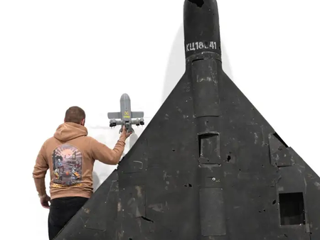 Sting é muito menor do que um drone Shahed típico