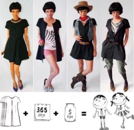 El mismo vestido para los 365 días del año