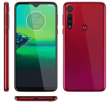 Moto G8 レッド