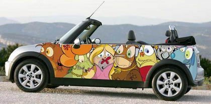 Comic Mini Cooper