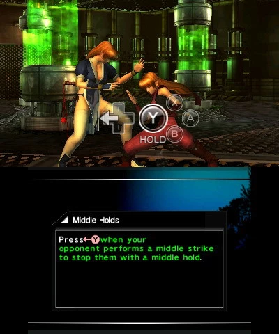 300111 - DOA 3DS (menú y tutorial)