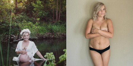 Una bloguera australiana muestra su cuerpo de madre para acabar con la presión por recuperar su figura