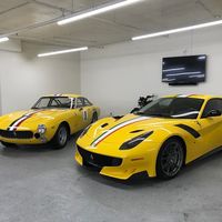 El dinero no dará la felicidad... ¡pero un Ferrari F12tdf a juego con tu 250 GT Lusso ayuda!