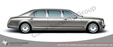 Bentley Mulsanne Paragon, la oficina blindada