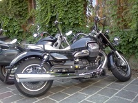 Moto Guzzi California 1400 pillada de pruebas en Italia 