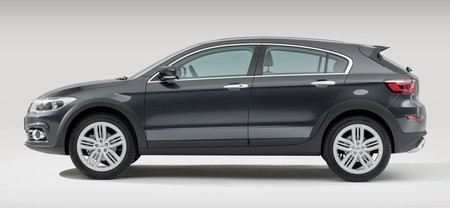 Qoros 3 Cross Hybrid Concept, vista lateral
