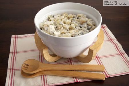 Ensalada alemana de arenque y patata. Receta