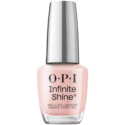 OPI Infinite Shine, Esmalte de Uñas Rosa Suave, Efecto Gel y de Larga Duración, Tono Bubble Bath™ (15 ml)