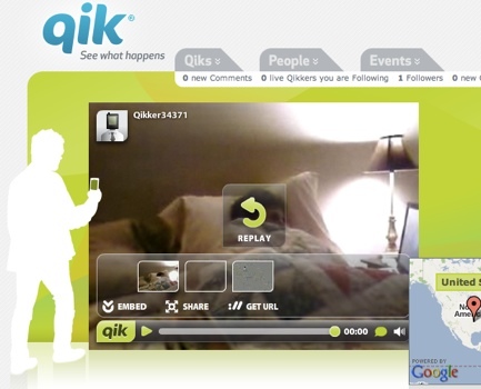 Qik se integra con Share on Ovi