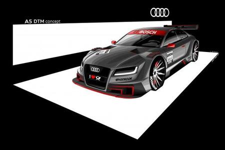 Audi nos enseña su A5 para el DTM