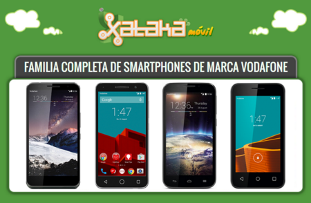 Así queda la familia completa de dispositivos de marca Vodafone