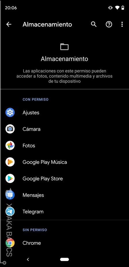 Apps Permisos