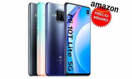 Tener un smartphone 5G no tiene por qué ser caro: precio mínimo en Amazon para el Xiaomi Mi 10T Lite 5G, ahora por 249 euros