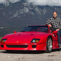 Este impecable Ferrari F40 del ex-piloto de Fórmula 1 Gerhard Berger busca nuevo dueño... por más de un millón de euros
