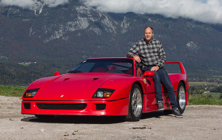 Este impecable Ferrari F40 del ex-piloto de Fórmula 1 Gerhard Berger busca nuevo dueño... por más de un millón de euros