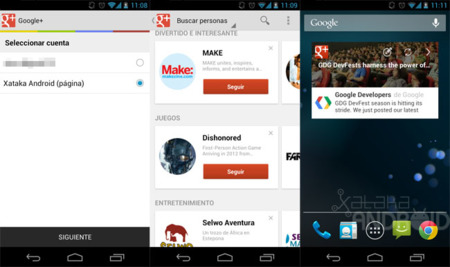 Google+ para Android