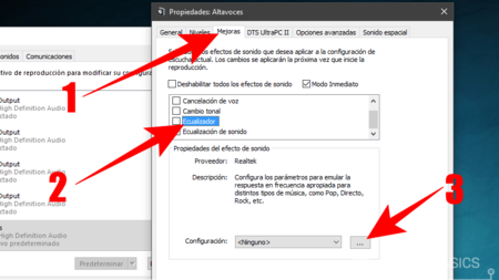 Ecualizador De Windows 10