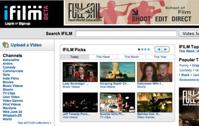 iFilm lanza en secreto una nueva versión beta de su portal