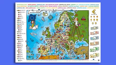 La Unión Europea regala estos gigantescos mapas y publicaciones impresas: así puedes recibirlos gratis en casa