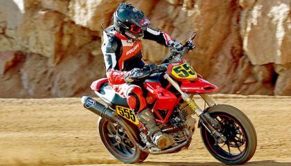 Ducati Hypermotard en Pikes Peak