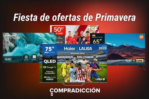 Fiesta de Ofertas de Primavera de Amazon: 5 televisores rebajados de 32 a 75 pulgadas que merecen mucho la pena 