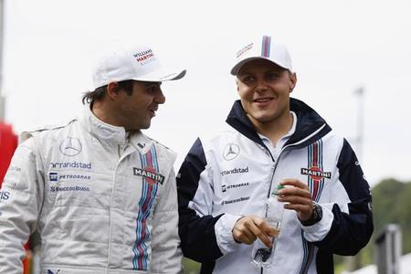 Williams confirma la continuidad de Valtteri Bottas y Felipe Massa