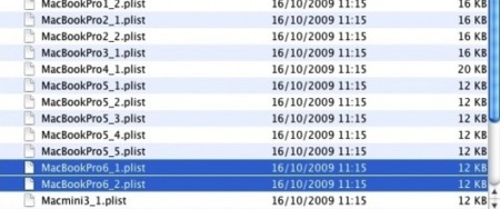 Rastros de un nuevo MacBook Pro entre los archivos de Mac OS X 10.6.2 10C531