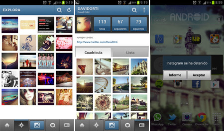 Instagram Android Screenshot