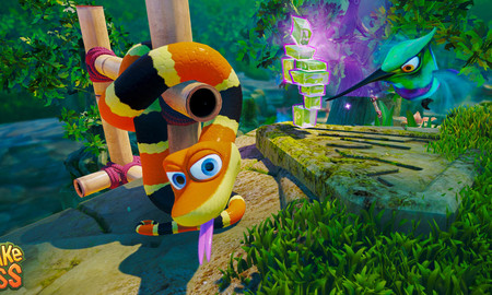 Snake Pass es el plataformas en el que habrá que hacer de todo... menos saltar