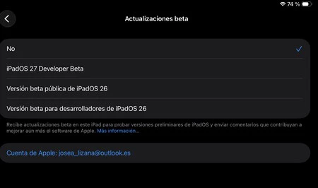 Beta Ipados