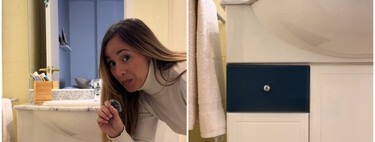 Ariana, sobre la reforma de muebles antiguos: "Este mueble iba directo a Wallapop hasta que probé esto, solo necesitas unas tijeras" 