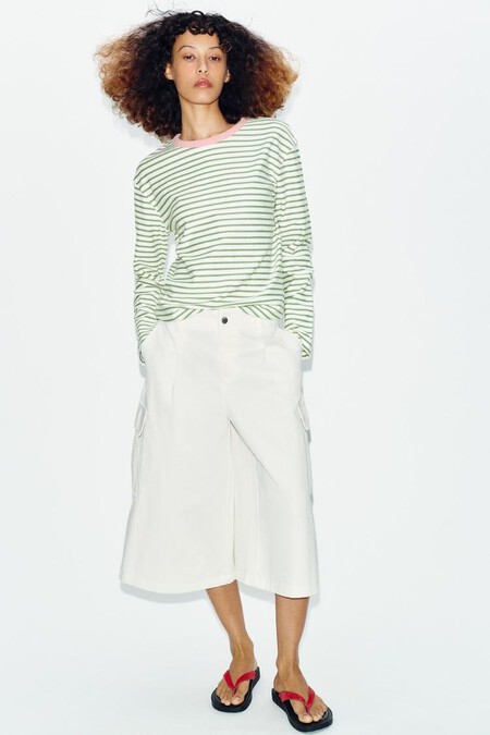 Camiseta Rayas Zara