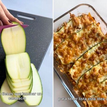 La idea de cena sana con calabacín de una nutricionista es también rápida, proteica y perfecta para llevar a la oficina. Todo en uno