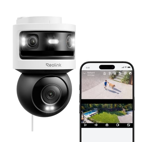 Reolink Outdoor WiFi Surveillance Camera Double Lens 360° 10MP+8MP