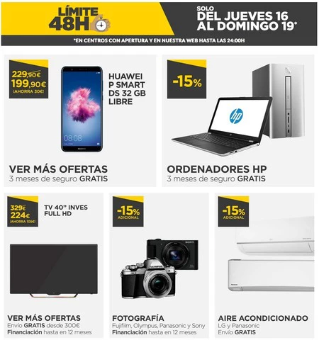 Tercera entrega de Límite 48 horas en El Corte Inglés: desde el jueves 16 hasta el domingo 19 