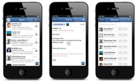Sparrow llega a iPhone
