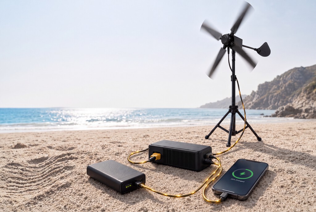 La energía doméstica DIY ya no es solo poner paneles: una pequeña turbina eólica está arrasando en Kickstarter 