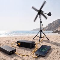 La energía doméstica DIY ya no es solo poner paneles: una pequeña turbina eólica está arrasando en Kickstarter 