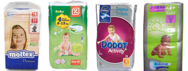 La OCU analiza los pañales de bebé y el resultado es sorprendente