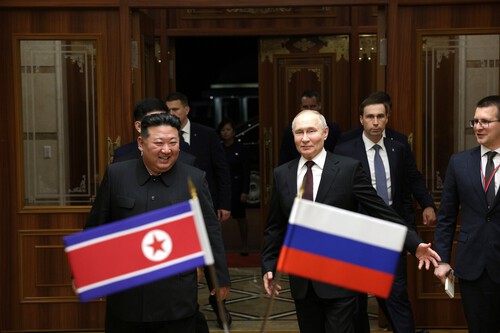 Vladimir Putin And Kim Jong Un 2024
