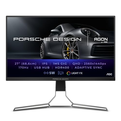 AOC 68,6 cm 27 pulgadas PD27S 16:09 2 HDMI + 2 DP+USB Noir IPS