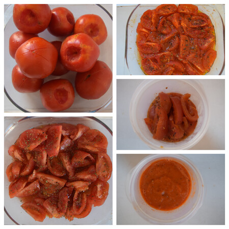 Salsa de tomate para pizza paso a paso